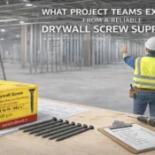 Drywall Screw Supplier in India providing high-quality drywall screws for gypsum board and interior construction projects