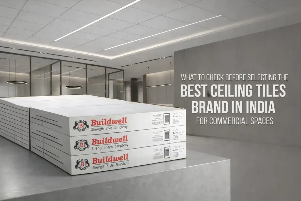 What to check before selecting the best ceiling tiles for commercial spaces