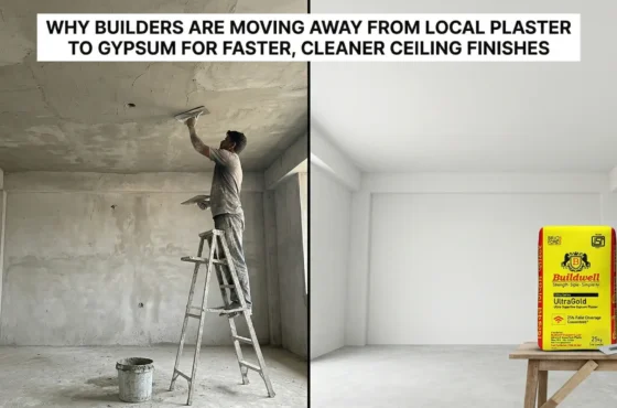 Why builders are moving away from local plaster to gypsum for faster, cleaner finishes