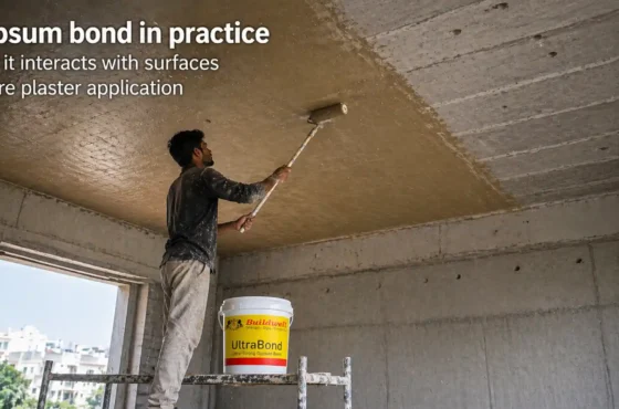 Gypsum Bond in practice: how it interacts with surfaces before plaster application