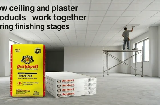 How ceiling plaster products work together during finishing stages