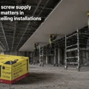 drywall screw supplier in India providing reliable fasteners for large-scale ceiling installations
