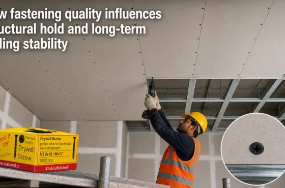 How fastening quality influences structural hold and long-term ceiling stability