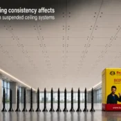 Drywall Screw Manufacturer in India showcasing precision-engineered drywall screws for uniform fastening reliability in suspended ceiling systems