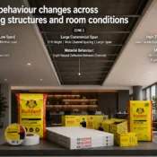 Best False Ceiling Material in India designed for stable performance across residential ceilings, commercial spans, and high thermal variation rooms