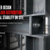 Hex Head Screw used in steel framework connections for efficient load distribution, secure fastening, and structural stability in construction projects