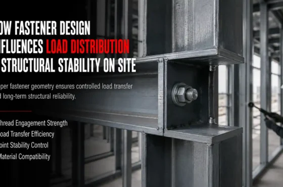 How fastener design influences load distribution and structural stability on site