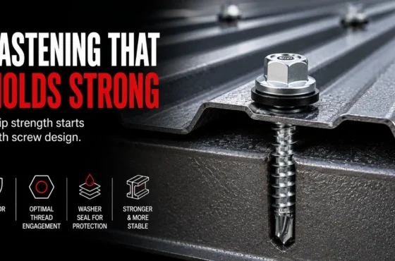 How fastening design impacts grip strength and stability in structural applications