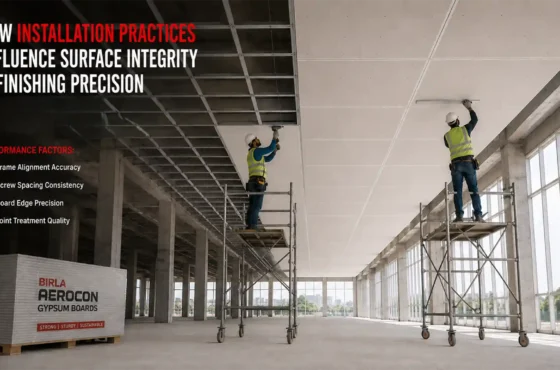 How installation practices influence surface integrity and finishing precision