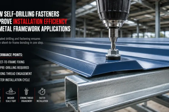 How self-drilling fasteners improve installation efficiency in metal framework applications