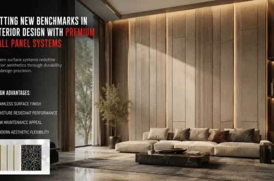 Setting new benchmarks in interior design with premium wall panel systems