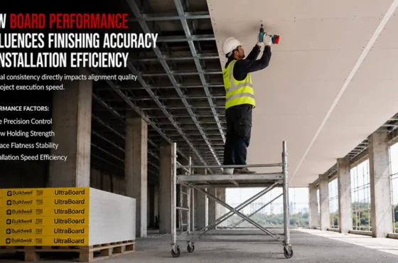 How board performance influences finishing accuracy and installation efficiency