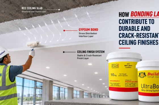 How bonding layers contribute to durable and crack-resistant ceiling finishes
