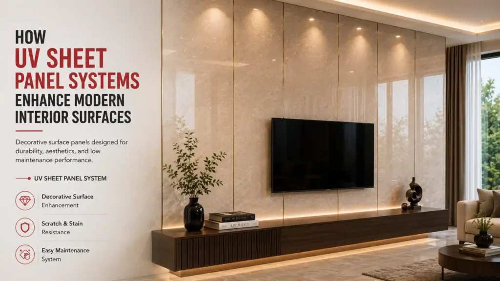 How decorative surface panels contribute to modern interior design and maintenance