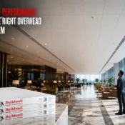 Modern commercial interior featuring premium suspended ceiling installation using the Best Ceiling Tiles Brand in India for long-lasting performance, clean aesthetics, and superior acoustic comfort.