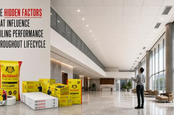 The hidden factors that influence ceiling performance throughout a building’s lifecycle