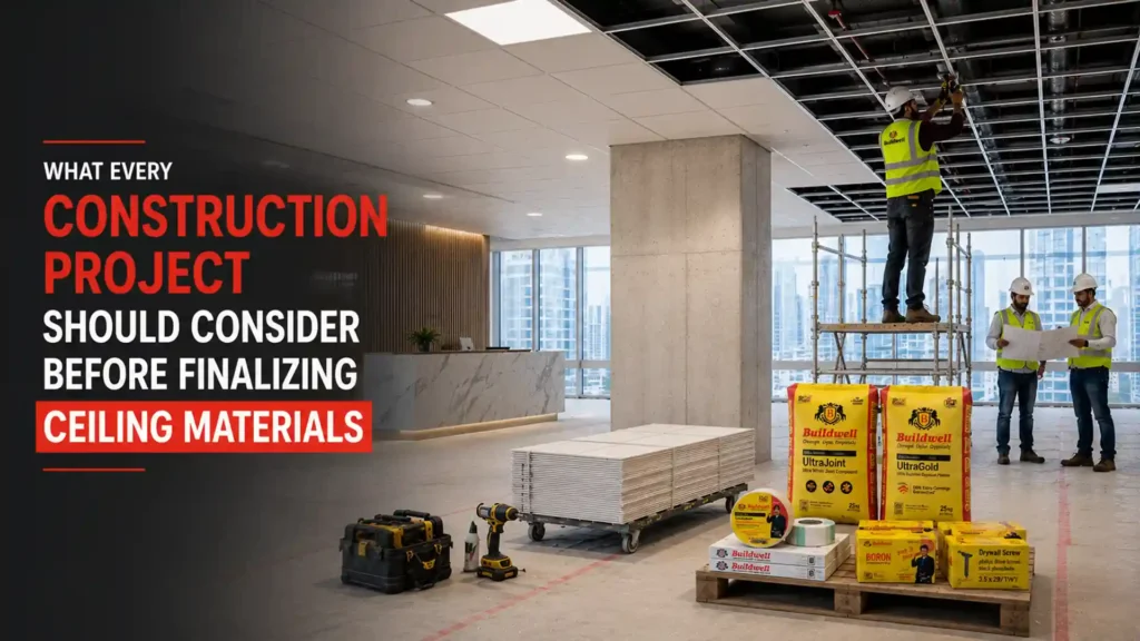 What every construction project should consider before finalizing overhead finishing systems
