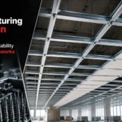 Precision-engineered ceiling framework installed using premium fasteners from a Drywall Screw Manufacturer in India for secure and long-lasting drywall construction.