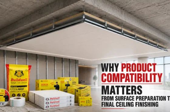 Why product compatibility matters from surface preparation to final ceiling finishing
