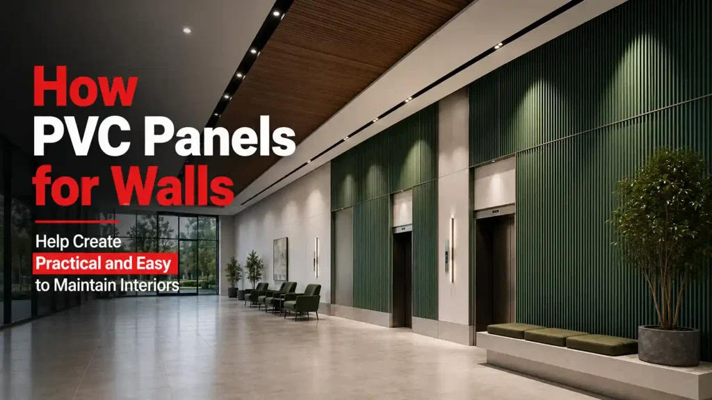 How PVC Panels for Walls Help Create Practical and Easy to Maintain Interiors