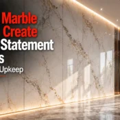 UV Marble Sheet for Wall creating a sleek and luxurious marble finish