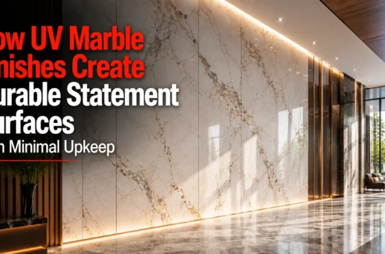 How UV Marble Finishes Create Durable Statement Surfaces with Minimal Upkeep