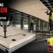Gypsum Screw used for precise and secure ceiling board installation
