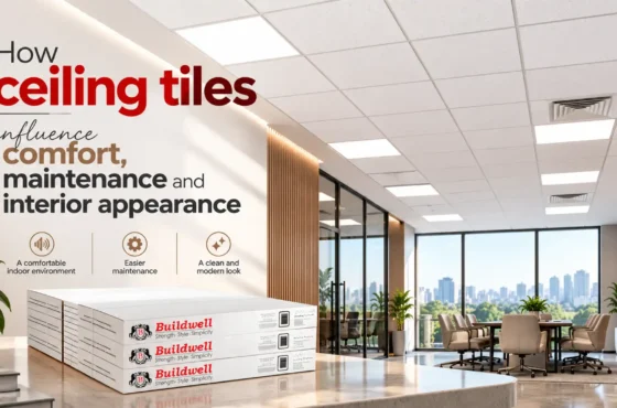 How ceiling tiles influence comfort, maintenance and interior appearance