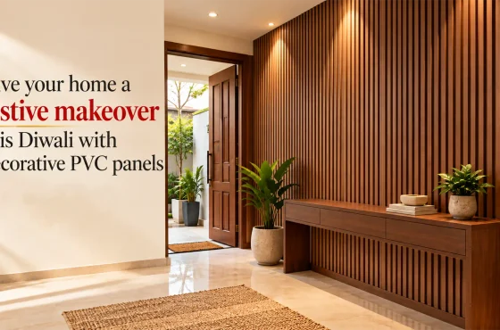Give your home a festive makeover this Diwali with decorative PVC panels