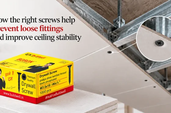 How the right screws help prevent loose fittings and improve ceiling stability