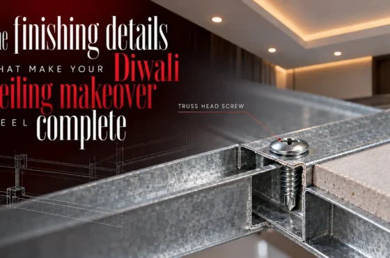 The finishing details that make your Diwali ceiling makeover feel complete